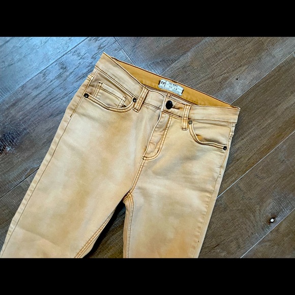 FREE PEOPLE COTTON/RAYON/POLYESTER  BLEND PANTS - Picture 2 of 6